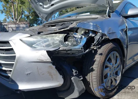 2017 Hyundai Elantra Se from USA, damaged, VIN 5NPD74LF0HH153741